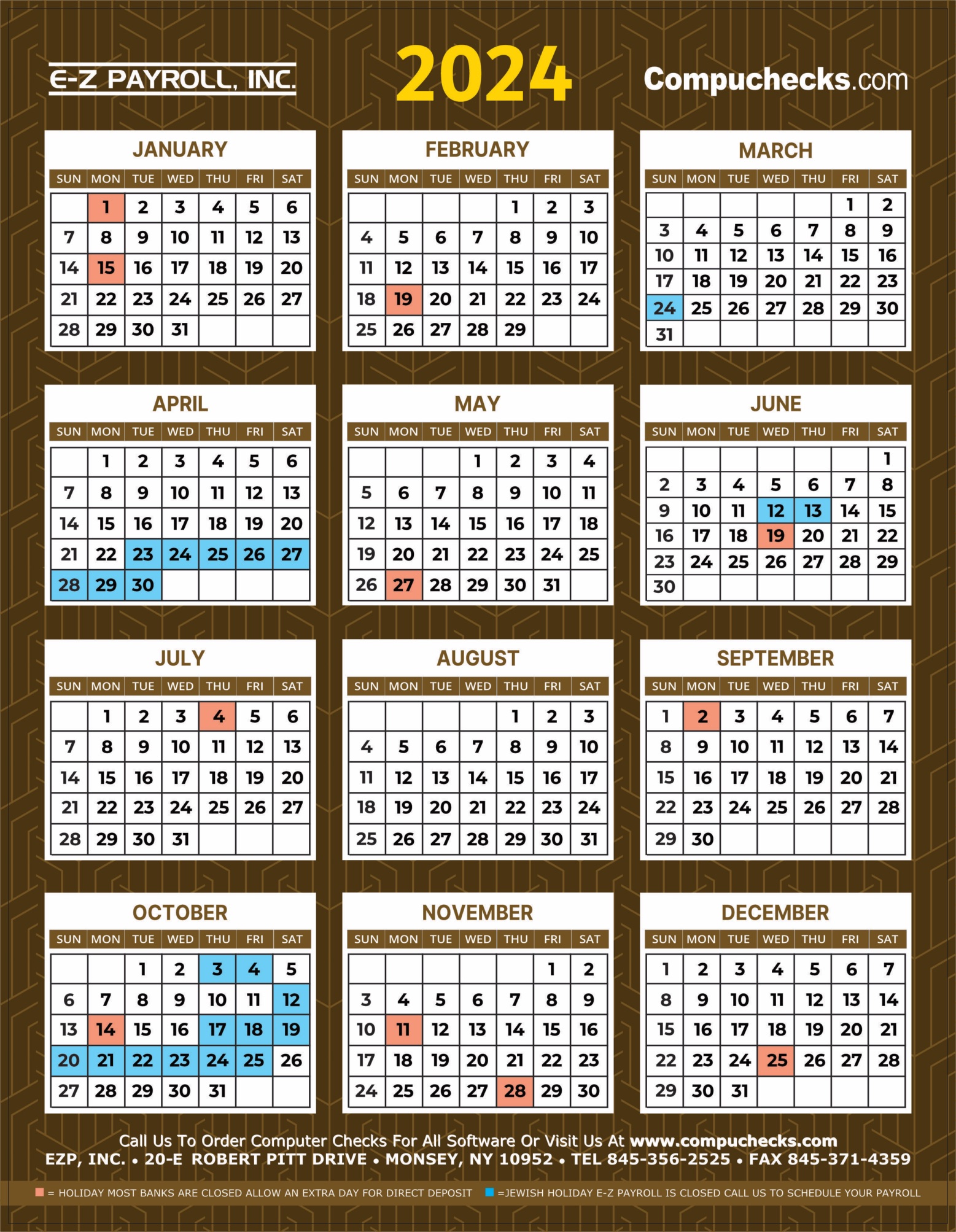 2024 Calendar